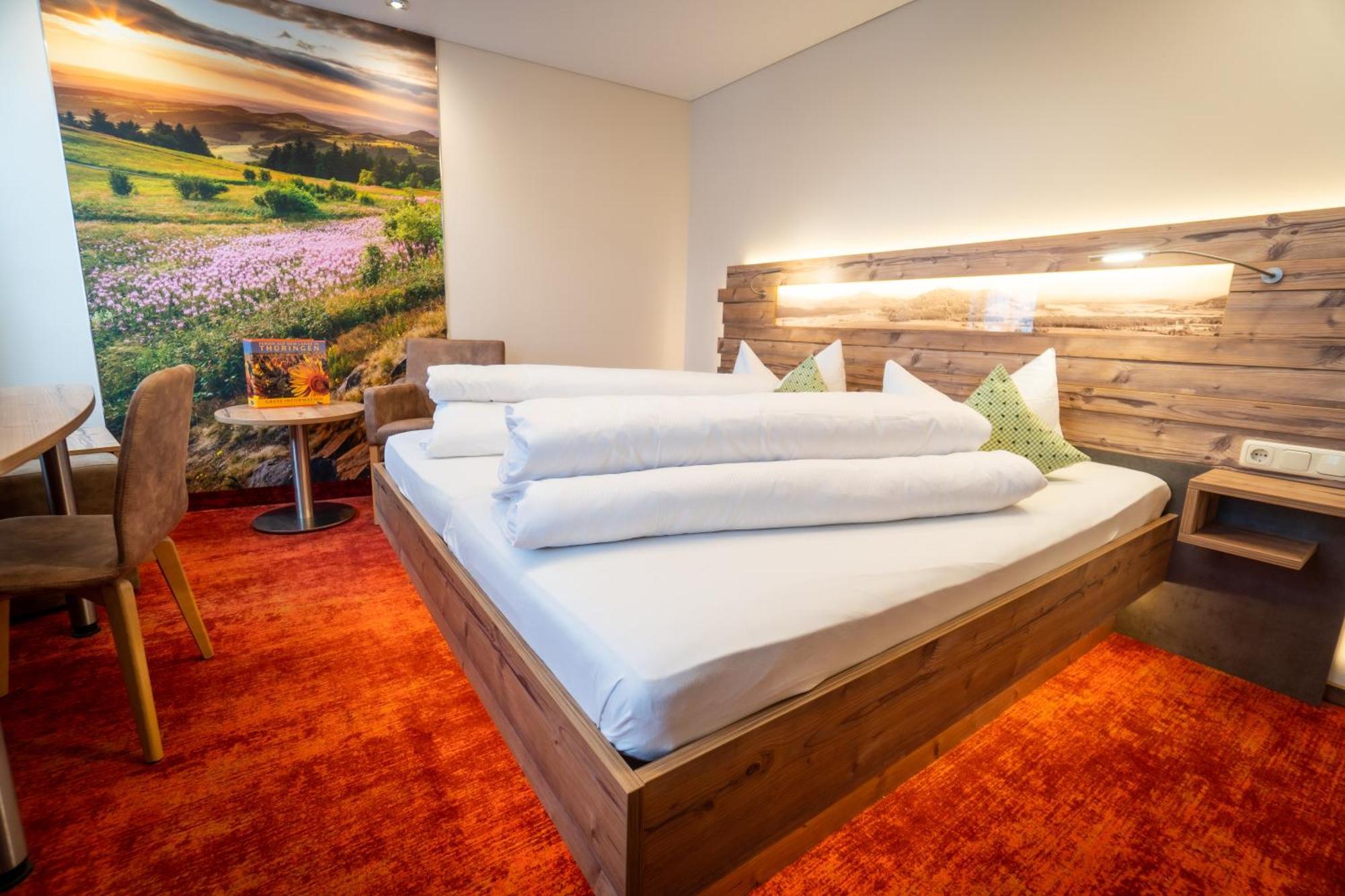 Landhotel Zur Gruenen Kutte Bernshausen Esterno foto