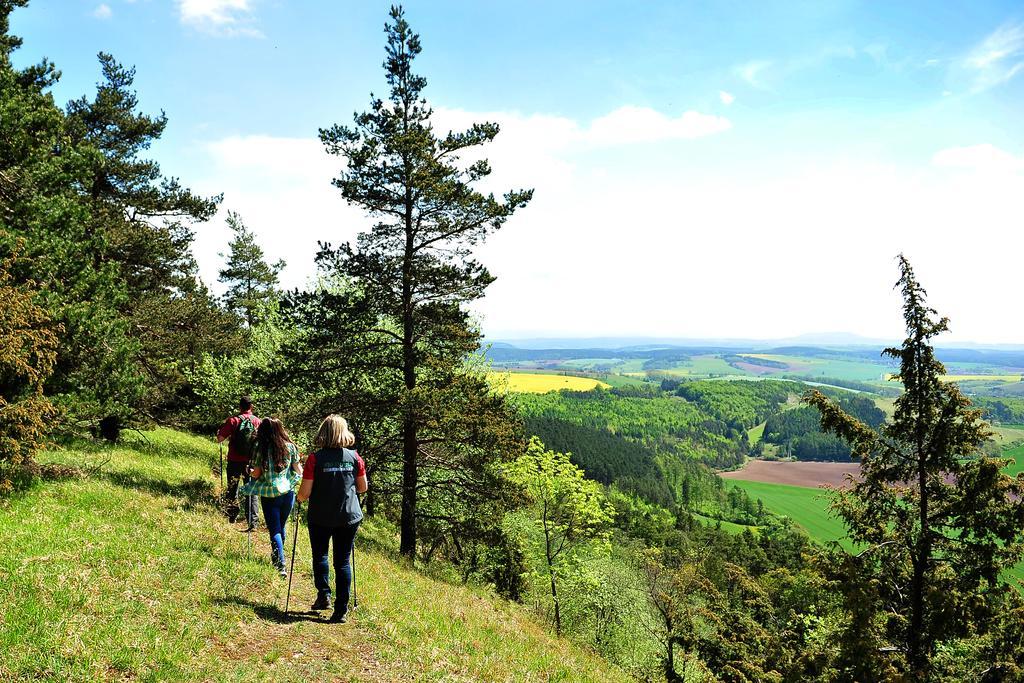 Landhotel Zur Gruenen Kutte Bernshausen Esterno foto